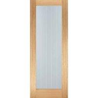 LPD Doors Mexicano Pattern 10 Pre-finished Oak Doors 762 X 1981 Fd 30, Brown