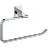 Showerdrape Unity Towel Ring Chrome, Silver