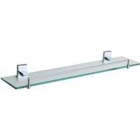 Showerdrape Unity Vanity Shelf Chrome, Silver