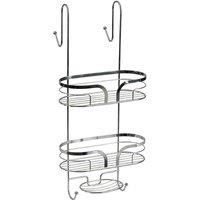 Showerdrape Dante Chrome Shower Caddy, Silver