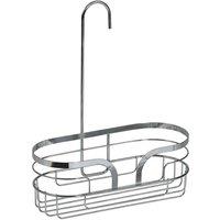 Showerdrape Dante Chrome Mini Caddy, Silver