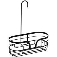 Showerdrape Dante Black Mini Caddy, Black