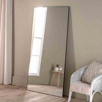 Yearn Mirrors Yearn Minimal Full Length Mirror Black 180X90Cm, Black
