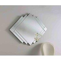 Yearn Mirrors Yearn Art Deco Mirror 119X86Cm, Black