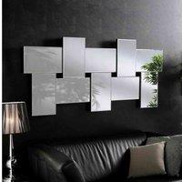 Yearn Mirrors Yearn Puzzle Mirror 170X76Cm, Black