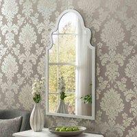 Yearn Mirrors Yearn Moroccan Style White Mirror 107 h x60Cm w , White