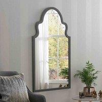 Yearn Mirrors Yearn Moroccan Style Grey Mirror 107 h x60Cm w , Grey