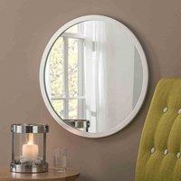 Yearn Mirrors Yearn Classic Round Silver Mirror 102Cm, Silver