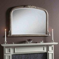 Yearn Mirrors Yearn Regent Overmantle Mirror Silver 102 w x76Cm h , Gold