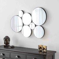 Yearn Mirrors Yearn Infinity Mirror 68 w x44Cm h , Black