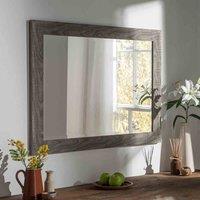 Yearn Mirrors Yearn Grey Simple Framed Mirror 114X89Cm, Grey