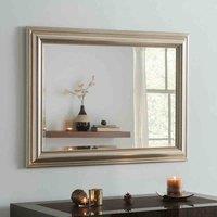 Yearn Mirrors Yearn Classic Beaded Wall Mirror Champagne 119X94Cm, Gold