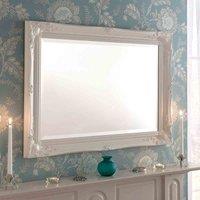 Yearn Mirrors Yearn French Style Mirror White 103X73Cm, White