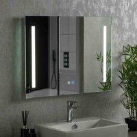 Yearn Mirrors Yearn Classic Led Landscape Bathroom Mirror With Anti-fog 80 w x60Cm h