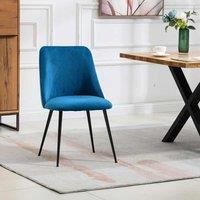 Artemis Home Morandi Velvet Dining Chairs - Set of 2 - Blue, Blue