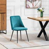 Artemis Home Morandi Velvet Dining Chairs - Set of 2 - Teal, Multi