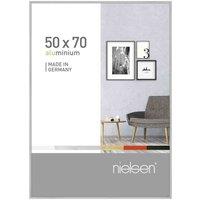 Nielsen Pixel 50x70cm Frosted Silver Aluminium Picture Frame, Silver