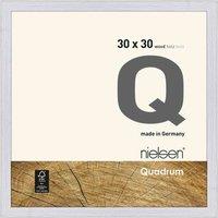 Nielsen Quadrum 30x30cm Snow White Veneer Wooden Picture Frame, White