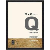 Nielsen Quadrum 30x40cm Veneer Jet Black Wooden Picture Frame, Black