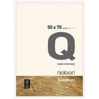 Nielsen Quadrum 50x70cm Matt White Wooden Picture Frame, White