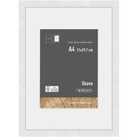 Nielsen Skava A4 Oak Wooden Picture Frame With 15x20cm Mount, Brown