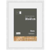 Nielsen Skava 30x40cm Oak Wooden Picture Frame A4 With Mount, Brown