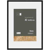 Nielsen Skava A2 Black Wooden Picture Frame With A3 Mount, Black