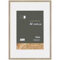 Nielsen Skava A2 White Wooden Picture Frame With A3 Mount, White