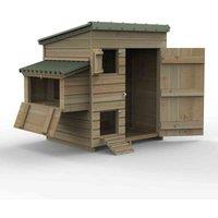 Forest Garden Large Hen House, Brown