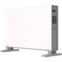 Mylek Convector Heater Electric Free Standing 2000W Thermostat Radiator, White