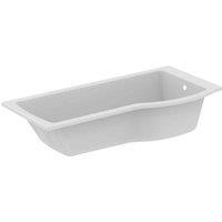 Ideal Standard Tempo Arc 170Cm X 80Cm Idealform Shower Bath. Right Hand No Handgrips No Tapholes, White