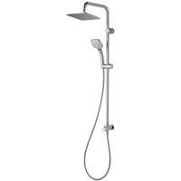 Ideal Standard Idealrain Square Shower System Kit With M1 Rainshower Fixed Riser M3 Handspray And Diverter For Built-in Mixers