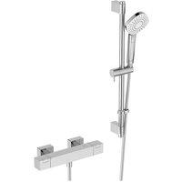 Ideal Standard Ceratherm C100 Exposed Thermostatic Shower Mixer Pack With Idealrain Evo 3 Function Diamond