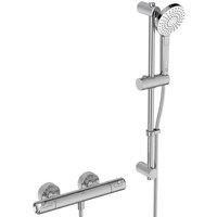 Ideal Standard Ceratherm T50 Exposed Thermostatic Shower Mixer Pack With Idealrain Evo Round 3 Function