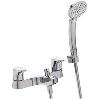 Ideal Standard Cerabase Dual Control Bath Filler With Shower Set