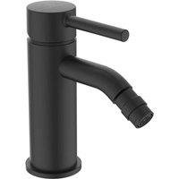 Ideal Standard Ceraline Single Lever Bidet Mixer With Metal Pop-up Waste., Black