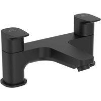 Ideal Standard Ceraplan Dual Control Bath Filler Silk Black, Black