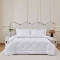 Ezysleep Hotel Quality Wool Blend Duvet - King 300Gsm, White