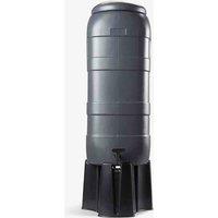 Straight 100L GREY RainSaver Kit (Includes Multi Piece Stand and Diverter), Grey