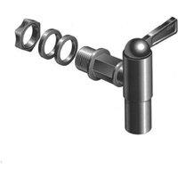 Straight Black Fast Flow Tap, Black