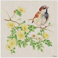 The Art Group Jane Bannon (Sparky The Sparrow) 30x30cm Canvas