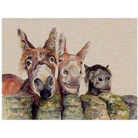 The Art Group Jane Bannon (Johnny, Freckles & Halfpint) 30x40cm Canvas