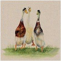 The Art Group Jane Bannon (Dilly, Roly & Henry) 40x40cm Canvas