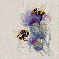The Art Group Jane Bannon (Bees On Thistle) 40x40cm Canvas