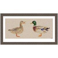 The Art Group Jane Bannon (Rosie & Bertie) - 30x60cm Framed Art