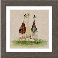 The Art Group Jane Bannon (Dilly, Roly & Henry) - 40x40cm Framed Art