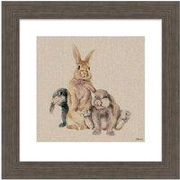 The Art Group Jane Bannon (Bramble, Lexie & Tommy) - 40x40cm Framed Art