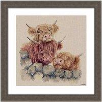 The Art Group Jane Bannon (Neighbourhood Watch) - 60x60cm Framed Art