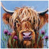 The Art Group Louise Brown (Highlander) 30x30cm Canvas