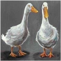 The Art Group Louise Brown (What's Up Duck) Canvas 30x30cm